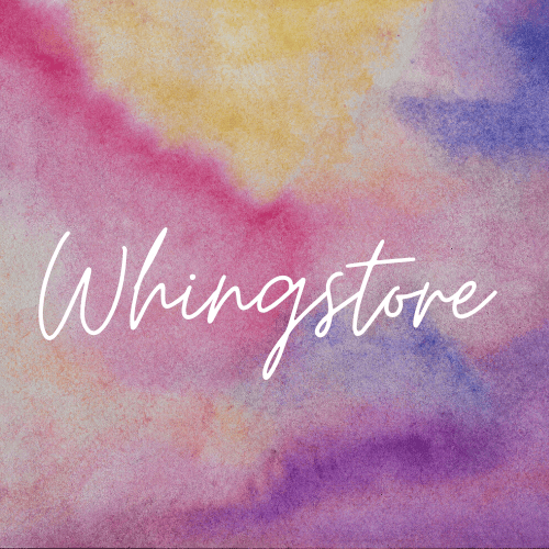 Whingstore creates handcrafted watercolor posters, hand-drawn and available as canvas prints, metal posters, and digital files. Unique artworks featuring butterflies, wildflowers, and portraits, in the style of Printler and Displate.