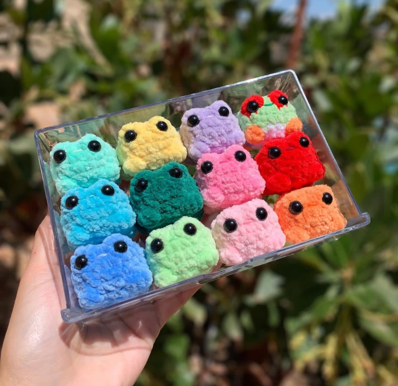 No-Sew Crochet Mini Stackable Frogs PDF PATTERN - Payhip