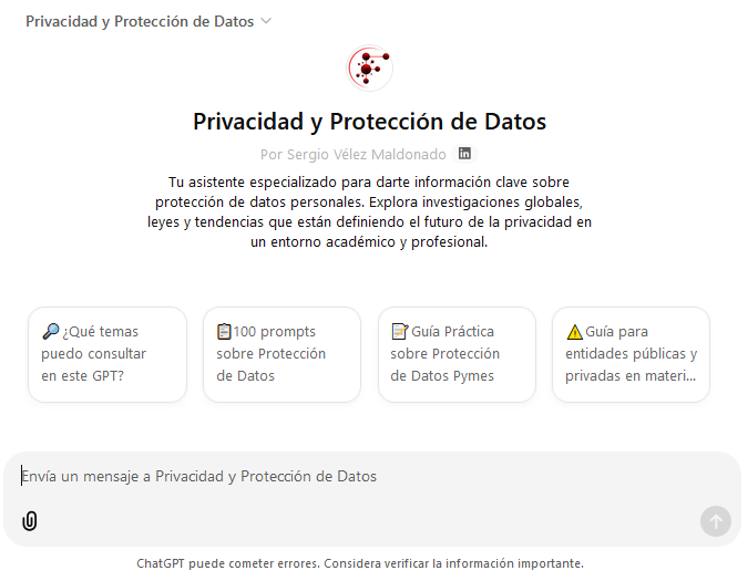 proteccion de dato en la era de la IA gpt
