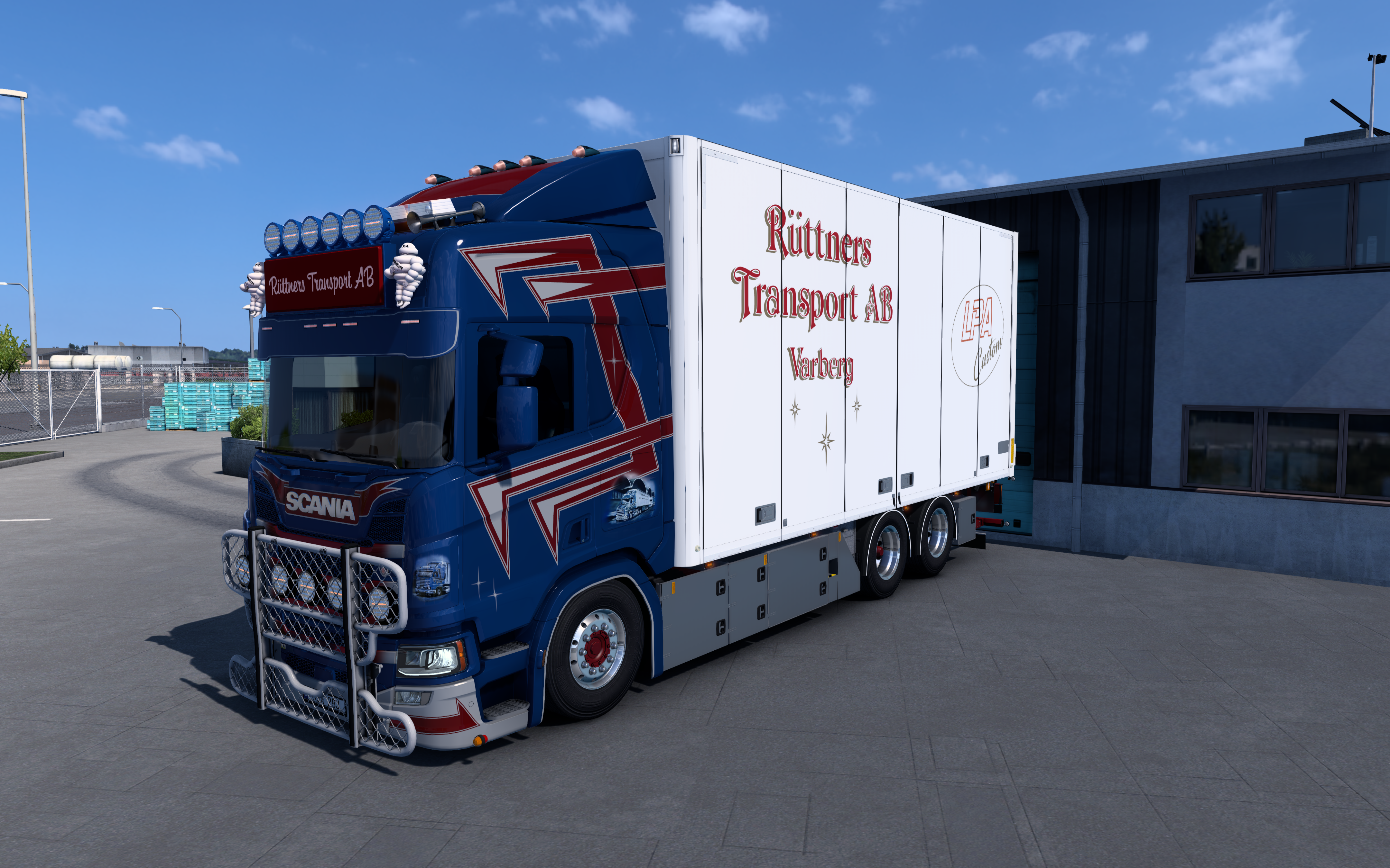 [ETS2] Rüttners Transport AB Skin 2 - Payhip