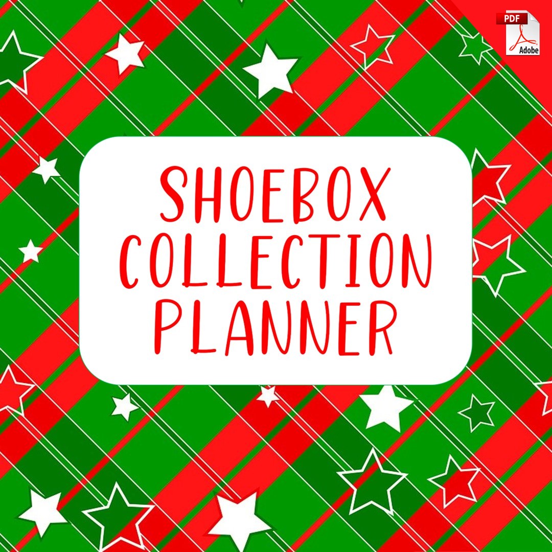 Shoebox Collection Planner (PDF License)