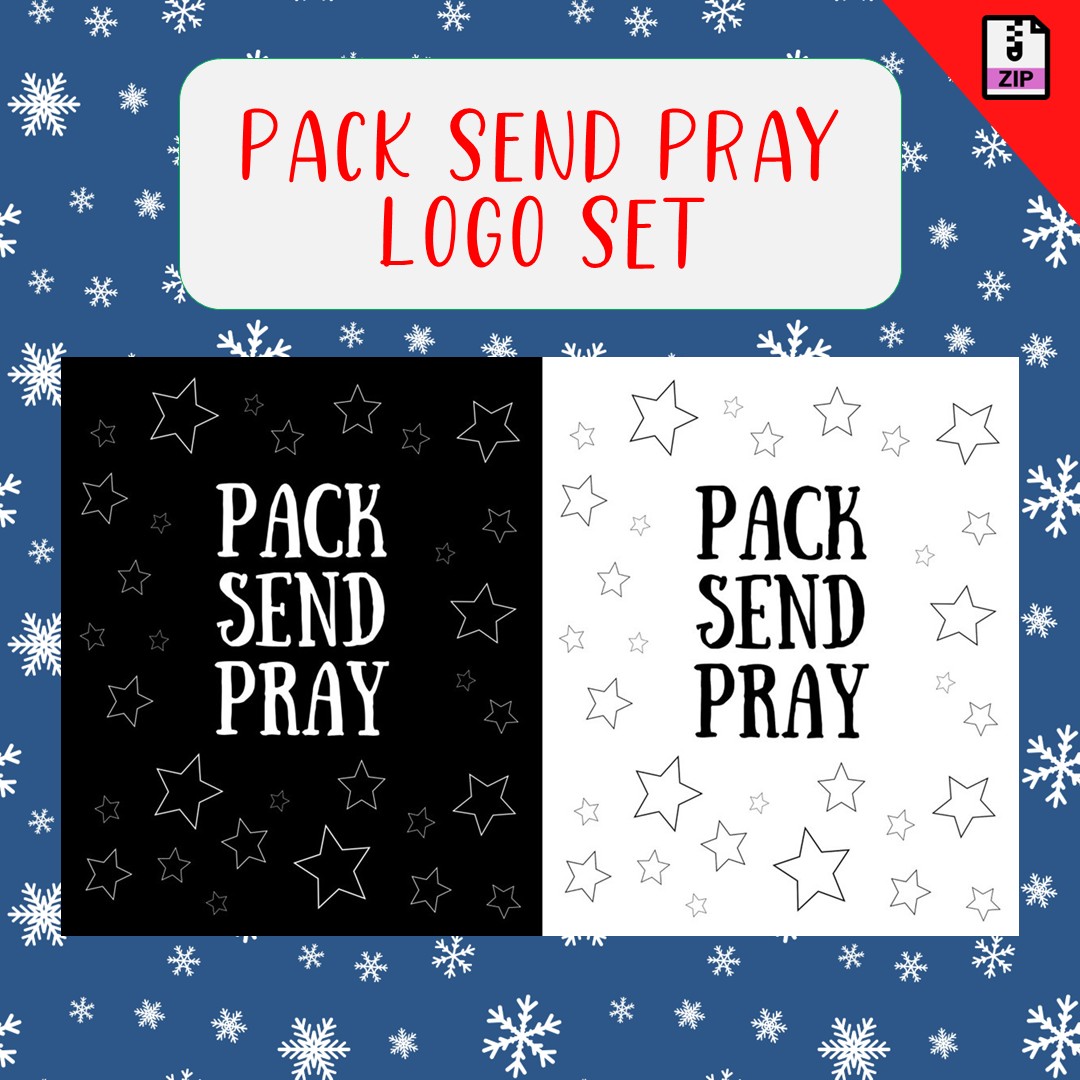 Pray Send Pray Logo Set