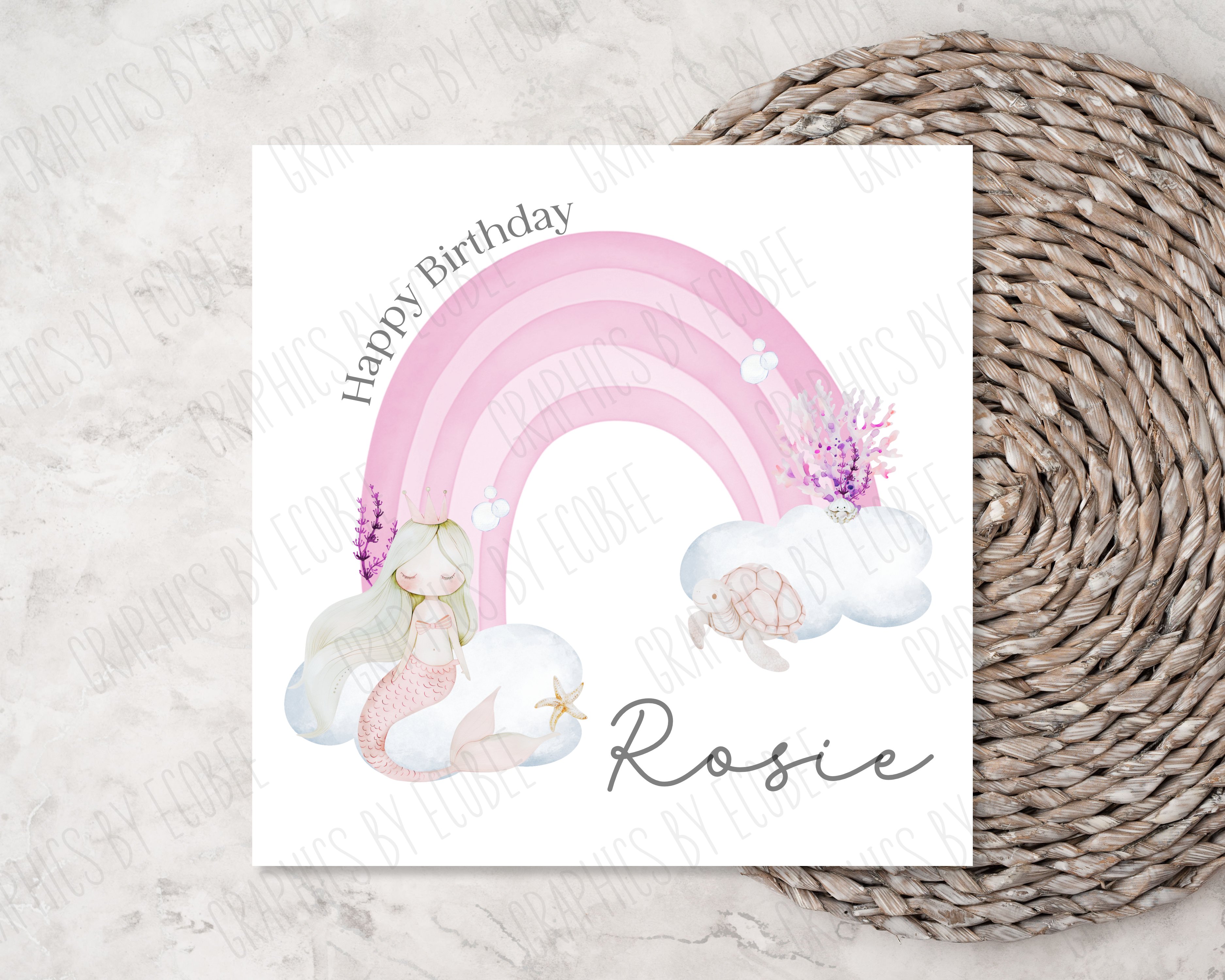 Mermaid Rainbow Pink - Payhip