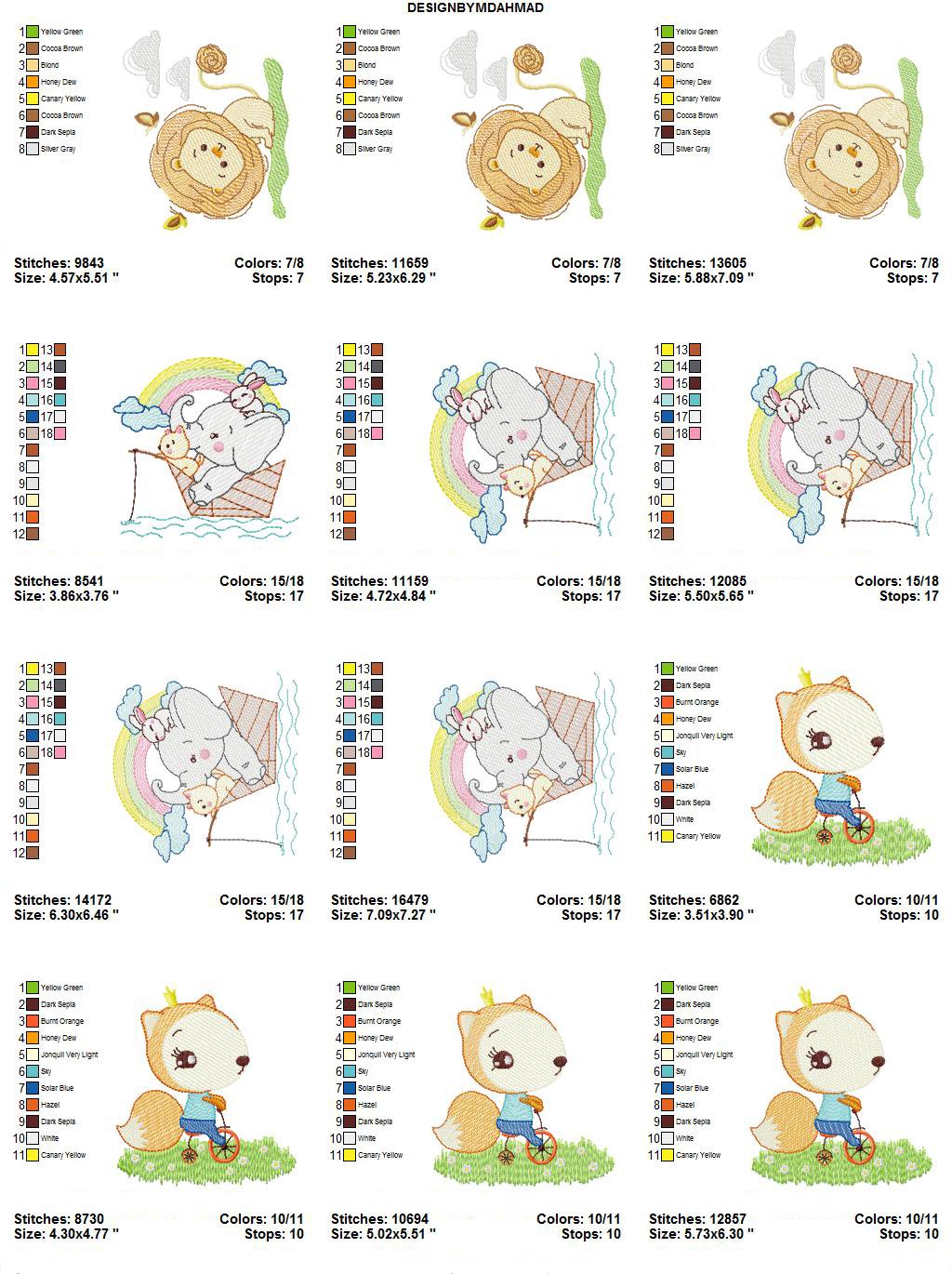 Zoo Embroidery Design - Zoo animal Machine Embroidery designs pattern - Zoo Embroidery file - Zoo embroidery pes - Zoo embroidery pack - Zoo embroidery Bundle - Zoo applique - Zoo monogram