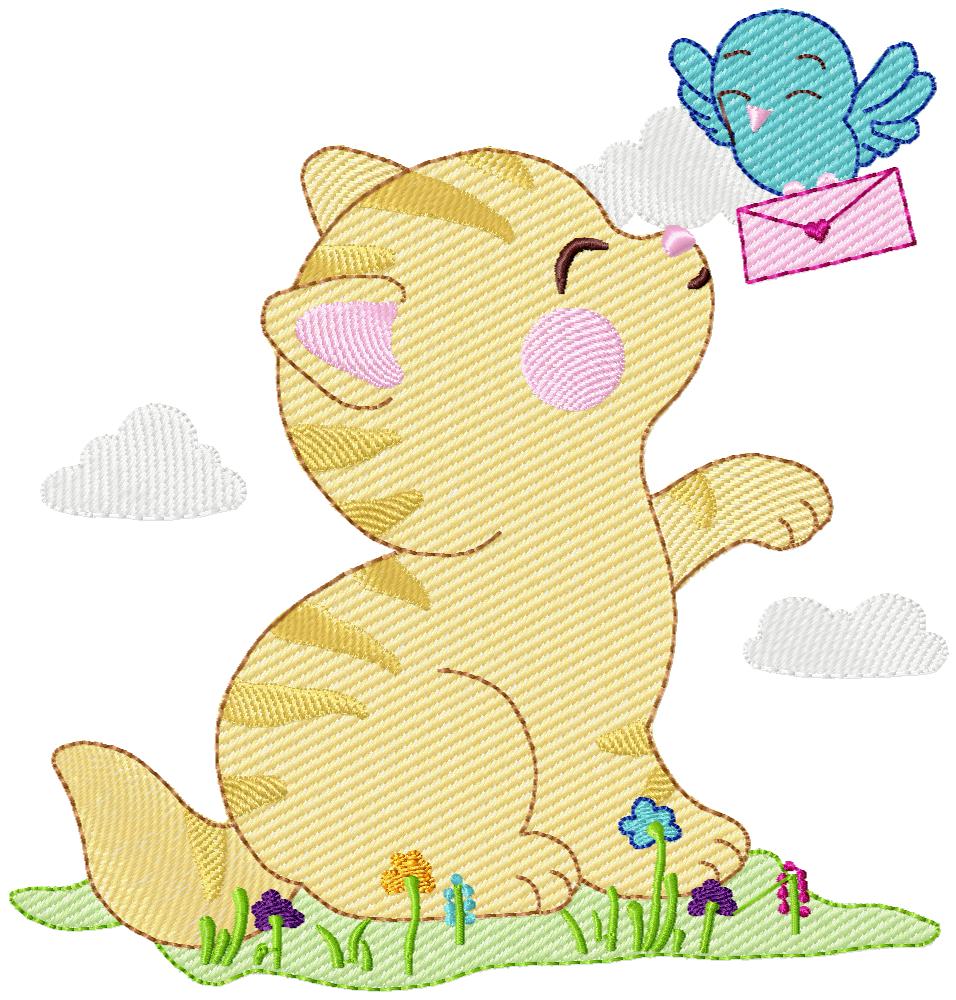 cat Embroidery Design - kitten Machine Embroidery designs pattern - cat Embroidery file - cat embroidery pes - cat embroidery pack - cat embroidery Bundle - cat applique - cat monogram