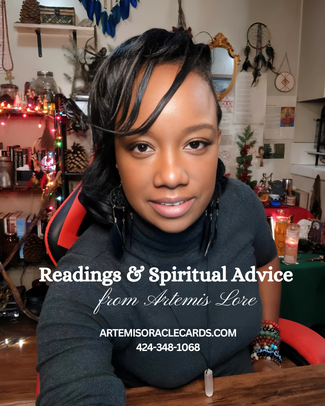 Book a 30-minute session for deep spiritual insight, energy alignment, or past life exploration. Experience the power of tarot, pendulum readings, and intuitive messages to gain clarity and confidence in your path. Schedule your reading today!