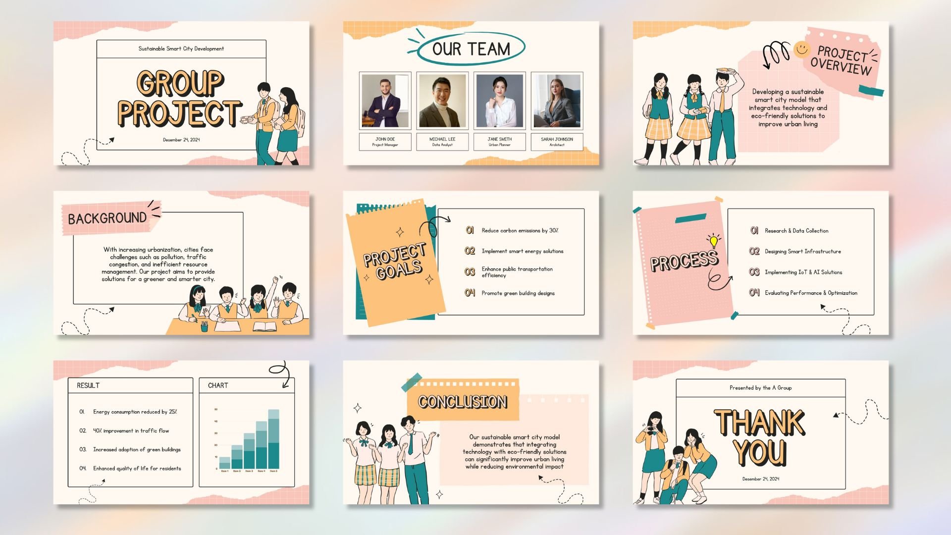 Group Project Presentation, CANVA PowerPoint Templates, for Canva FREE ...
