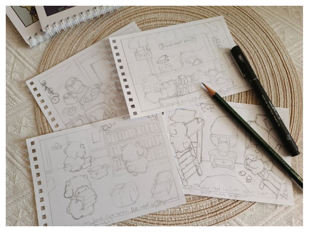 little sheeps sketch