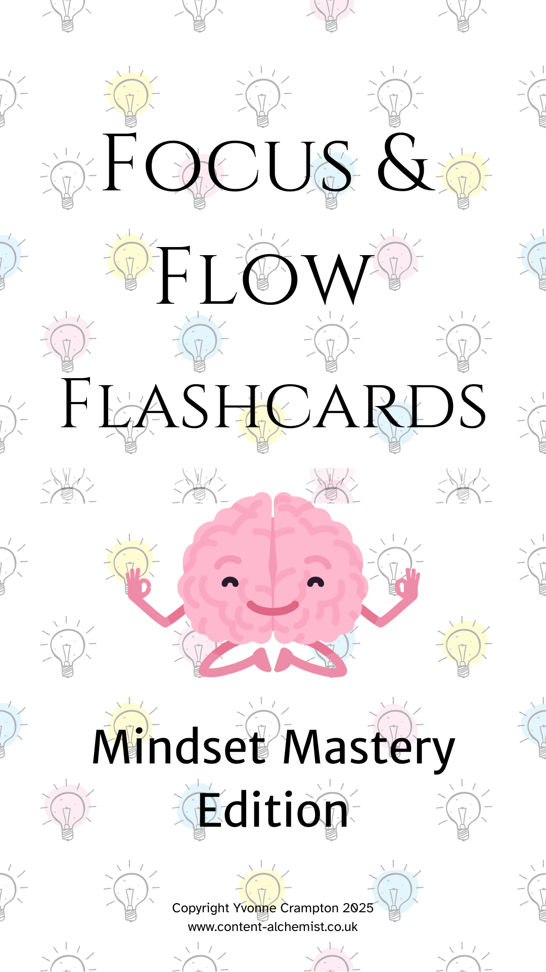 Focus & Flow flashcards - MINDSET MASTERY EDITION - 70 repeatable ...