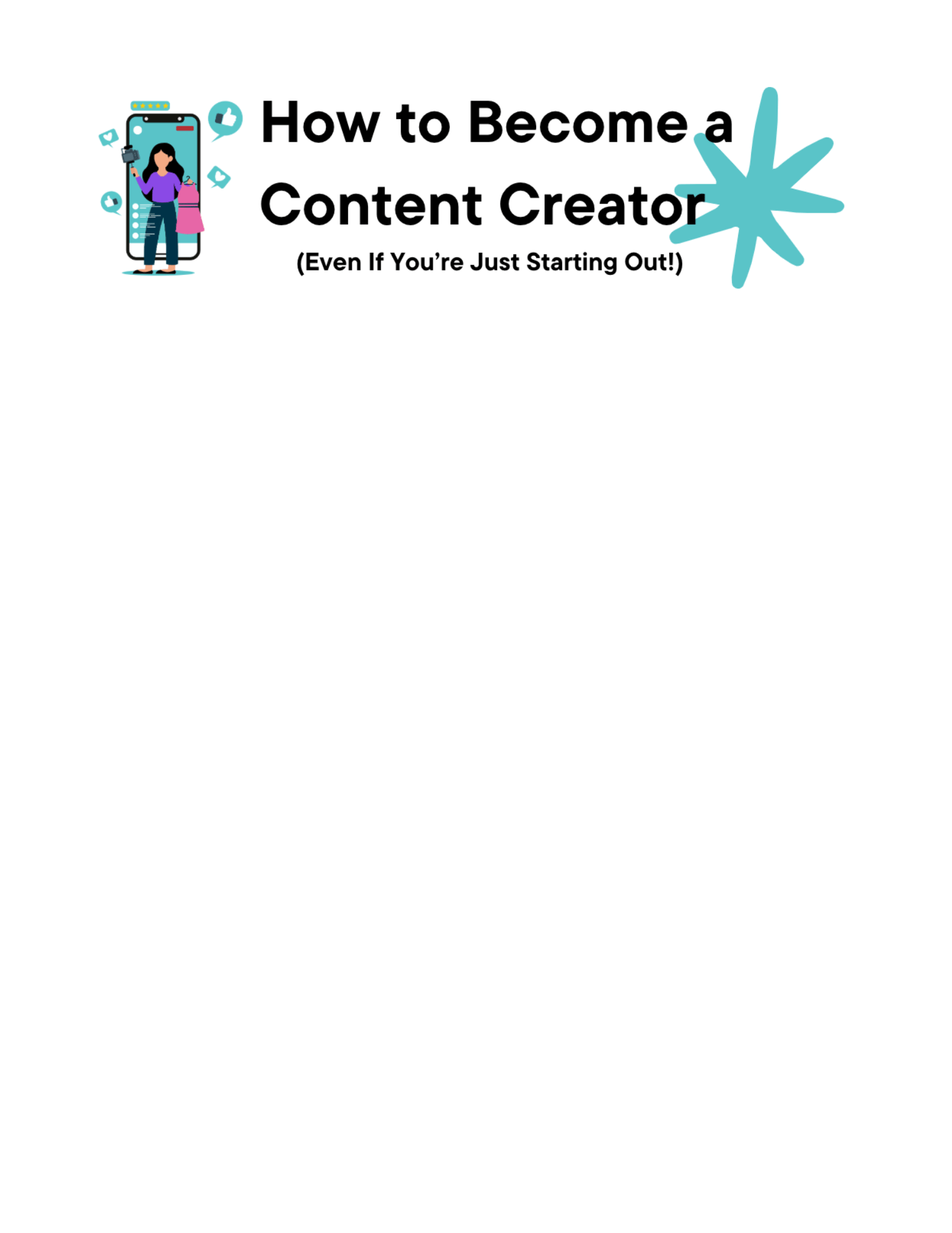 How to Become a Content Creator - Payhip