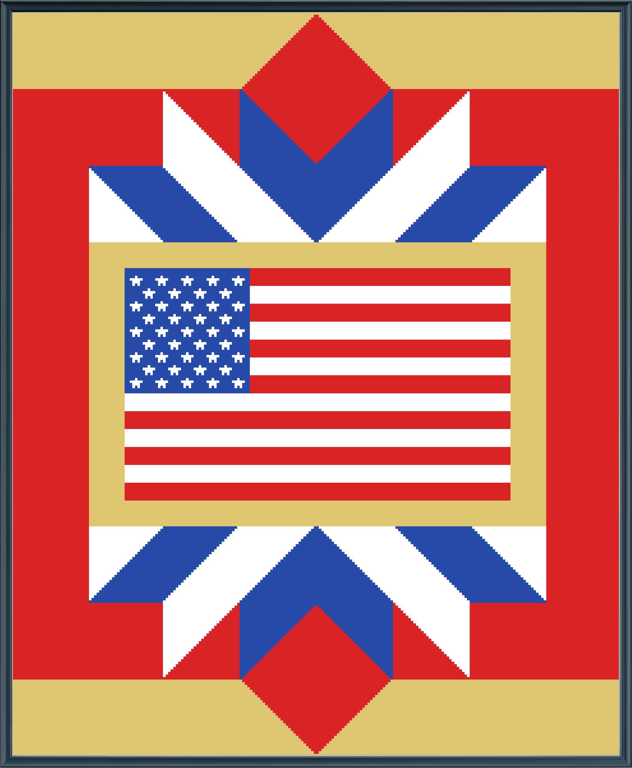Framed US Flag - Payhip
