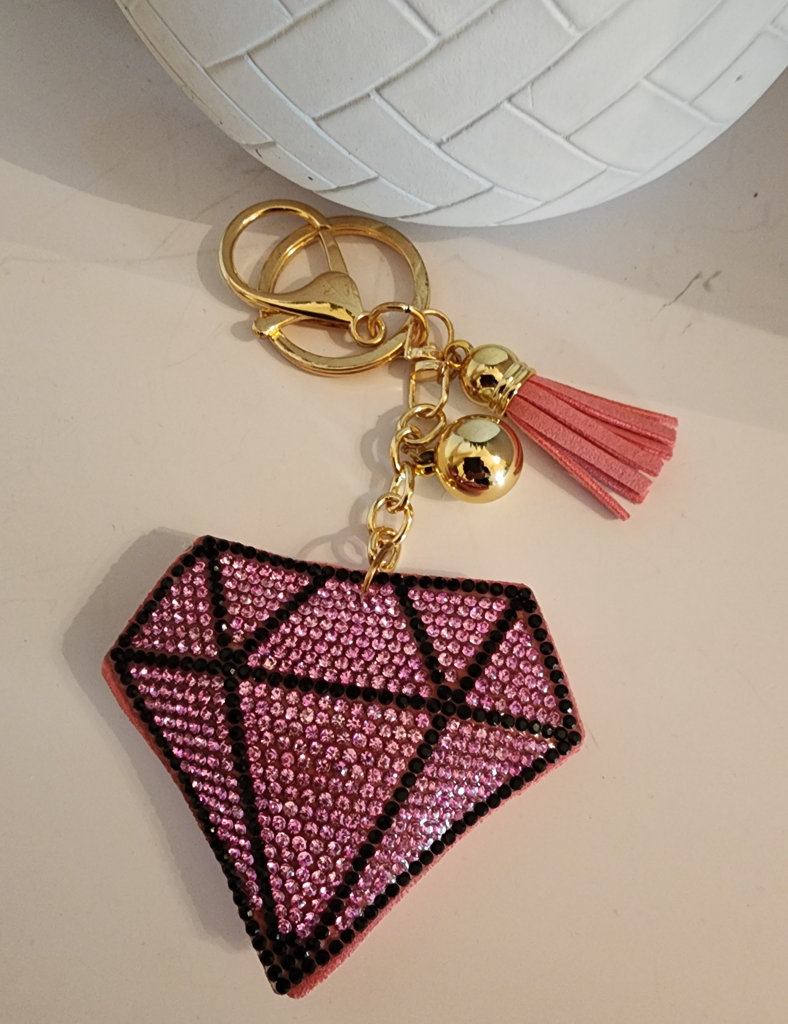 Pink Diamond Keychain - Payhip