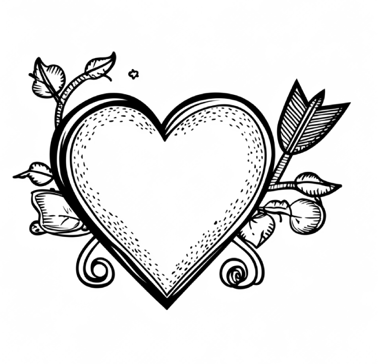 Bold and Easy Sweet Hearts Coloring Book