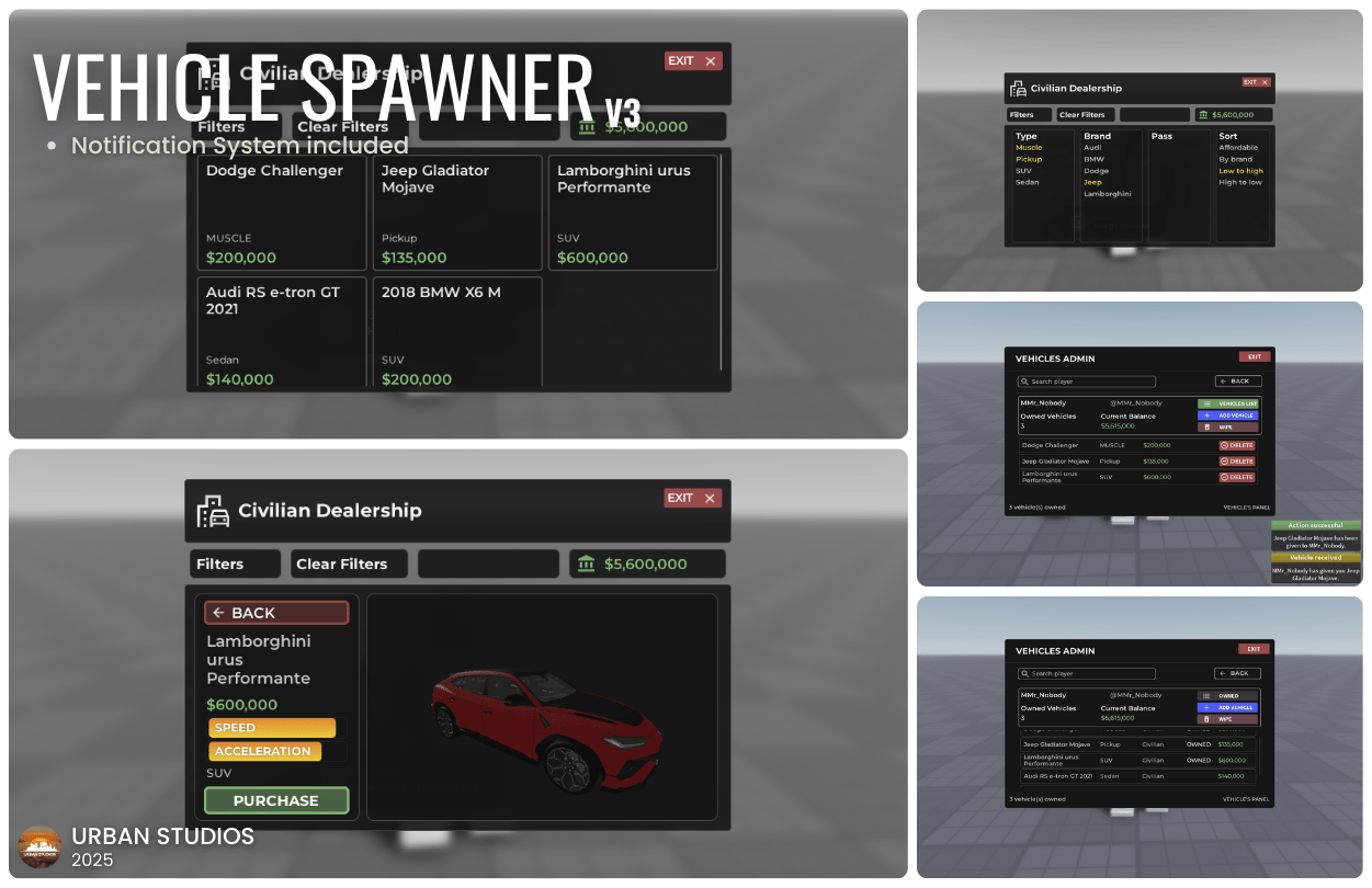 Vehicle Spawner v3