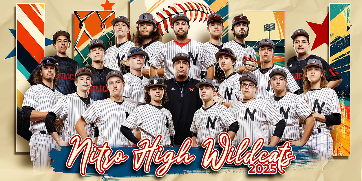 Painted Photoshop Template, Digital Background, Layered Design, Multi Sport, Retro, Team and School Photographers, Photo Day, Media Day, Sports Pics, Customizable