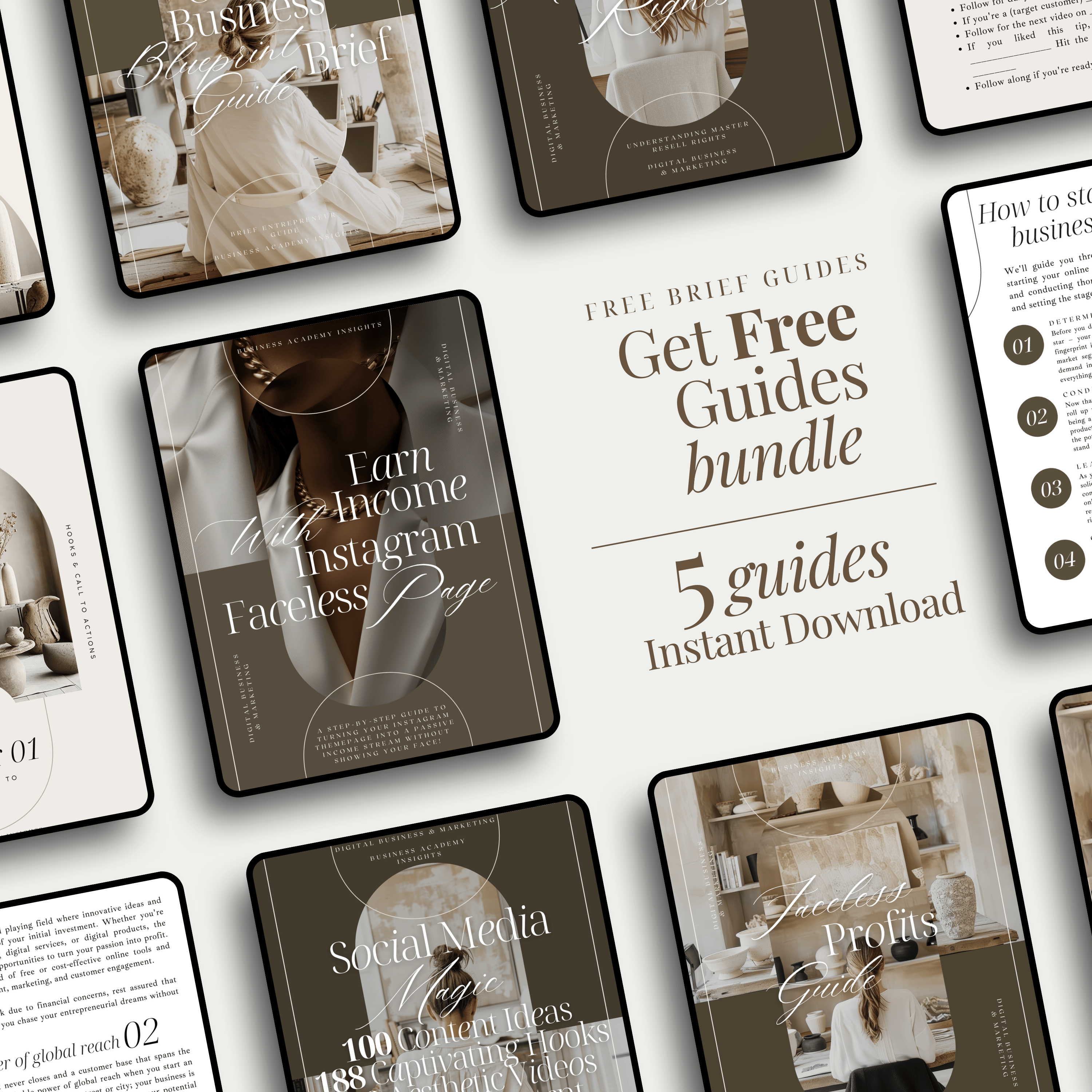 Free Ebook Guide Bundle | 5 Guides