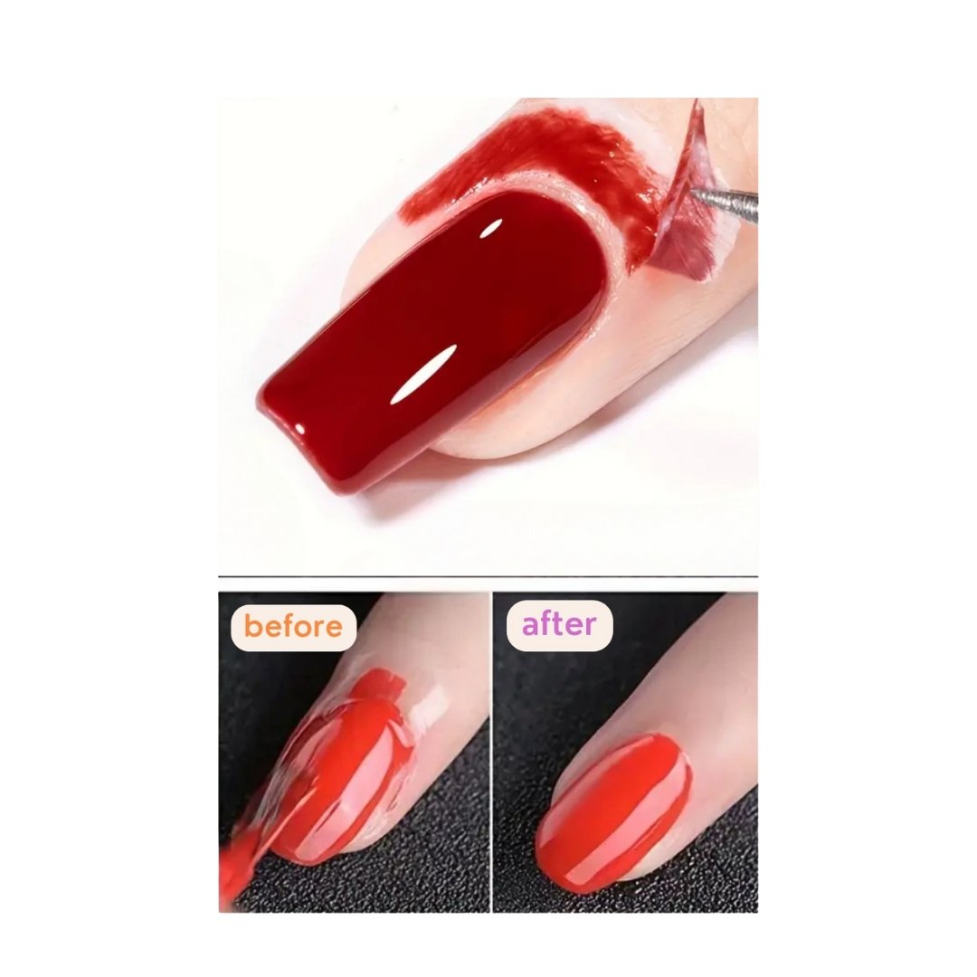 Before and After Nail Tutorial