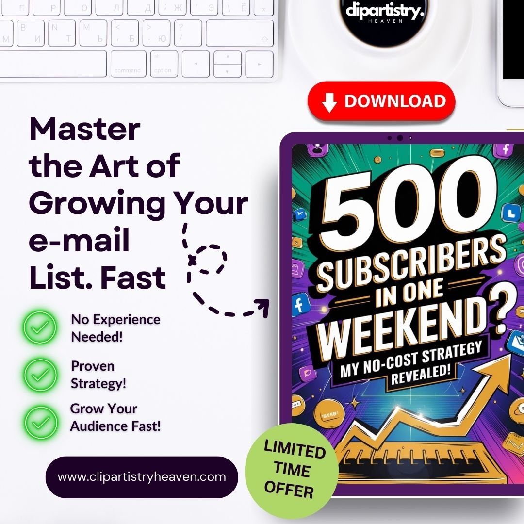 Email Marketing eBook | Grow Your Email List Fast | 500 Subscribers in ...