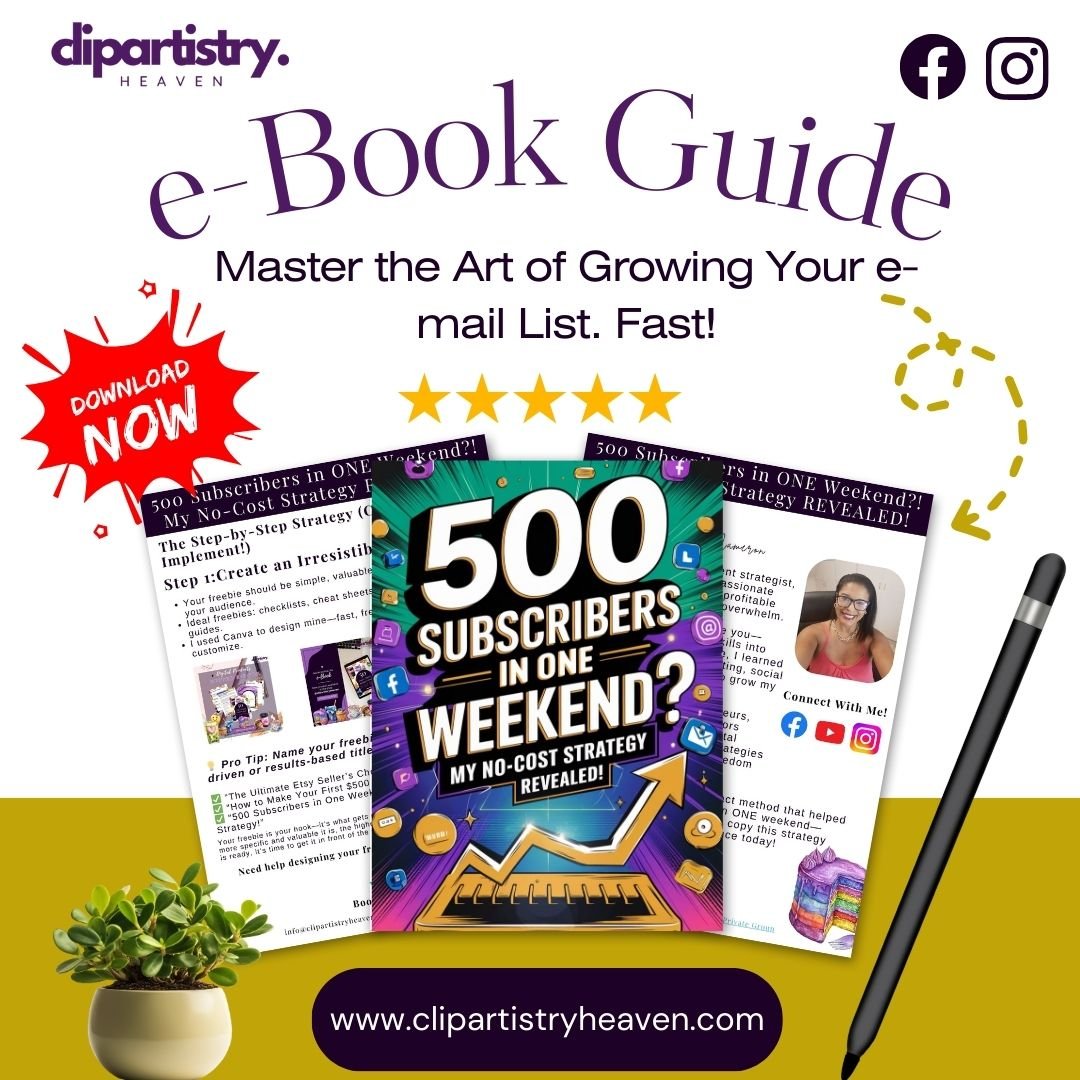 Email Marketing eBook | Grow Your Email List Fast | 500 Subscribers in ...