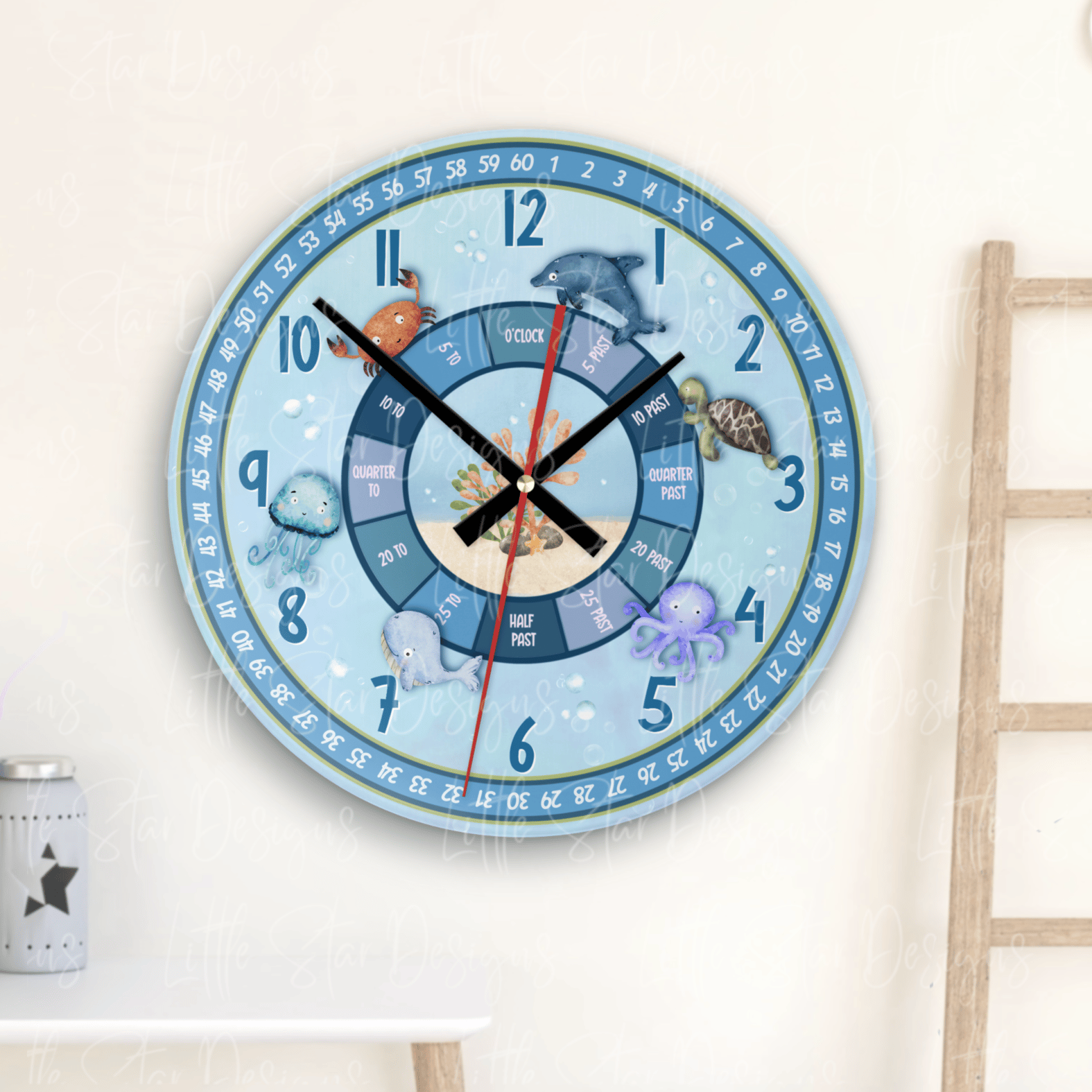 Under the Sea Learning Clocks - Payhip