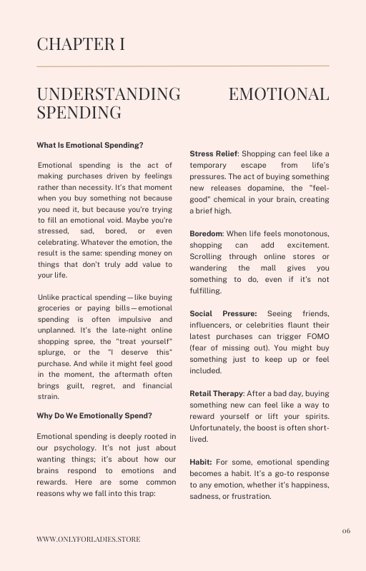 The Mindful Spender: A Woman’s Guide to Conquering Emotional Spending ...