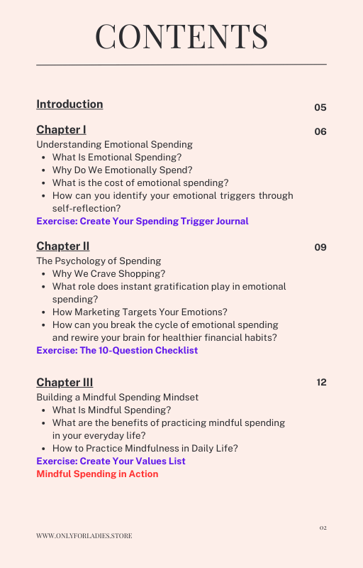 The Mindful Spender: A Woman’s Guide to Conquering Emotional Spending ...