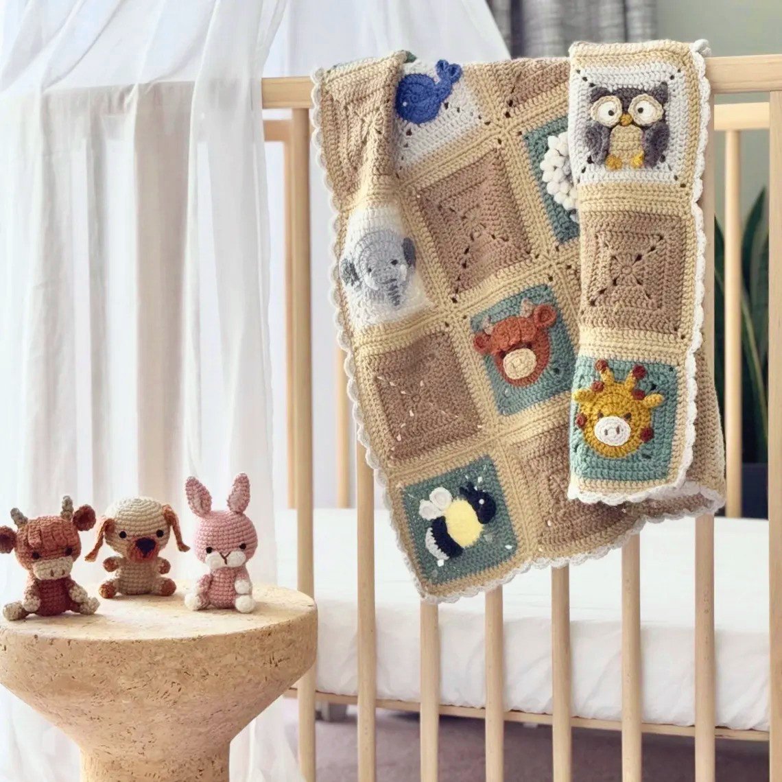 Crochet Owl Granny Square Free Pattern Owl Granny Square