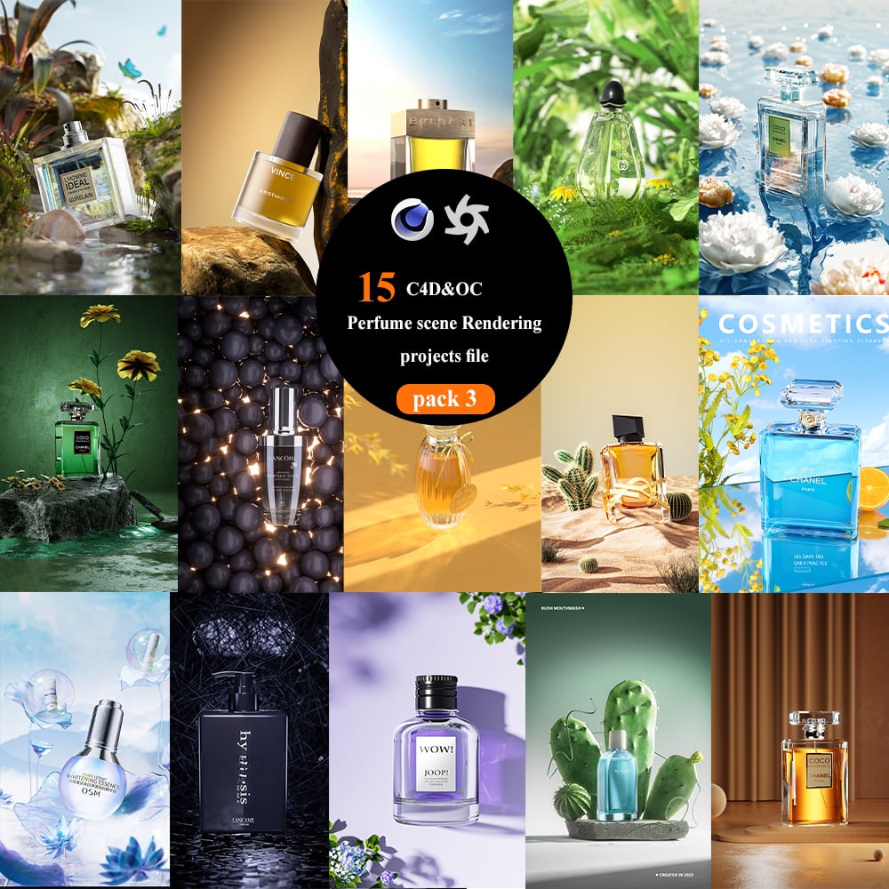 c4d and octane project file download