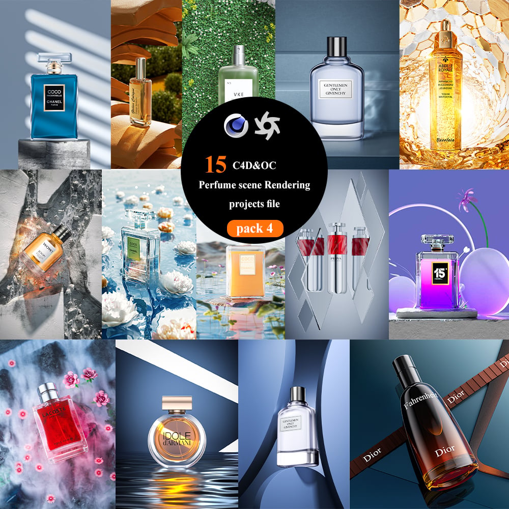 c4d and octane project file download