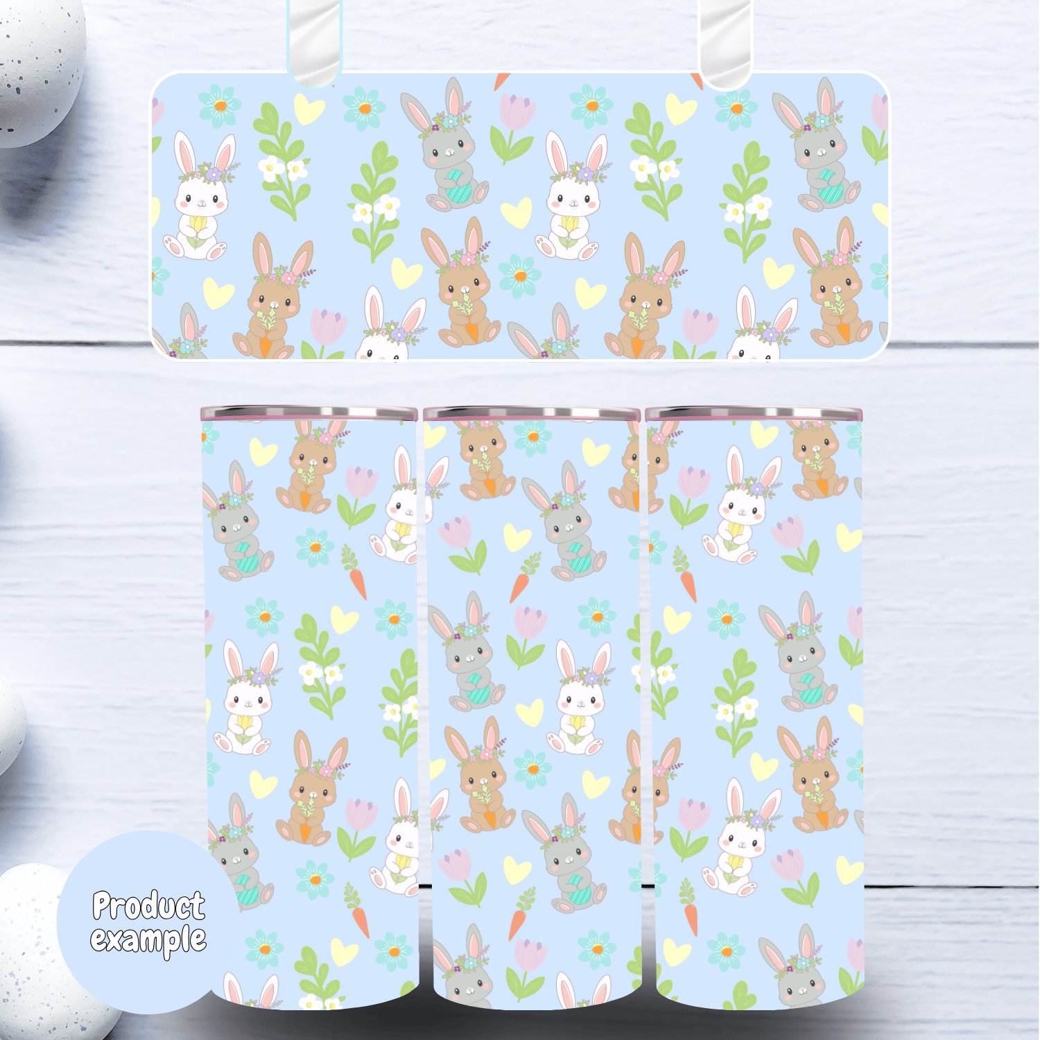 Easter Bunnies Tumbler Wrap - Payhip