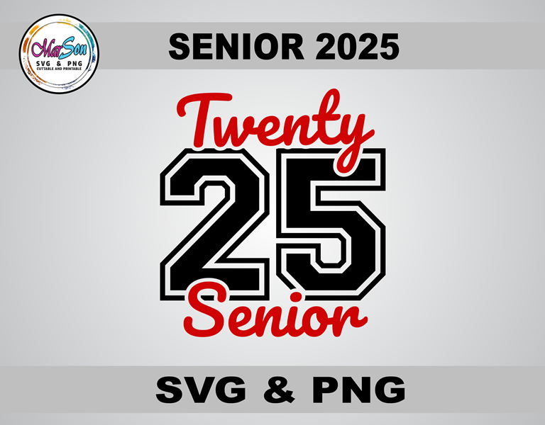 Class of 2025 SVG and PNG digital design, perfect for Cricut and Silhouette cutting machines, sublimation, and DIY graduation projects like custom t-shirts, mugs, and keepsakes
