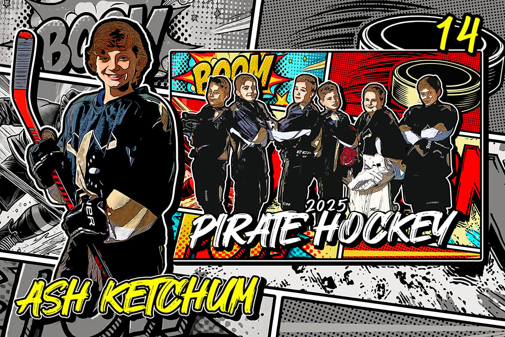 Comic Photoshop Template, Digital Backgrouond, Composite Photos, Multi Sport Design, Team Pics, Photo Day, Media Day, Comic Book, Fun, Portraits, Schools and Teams, T&I