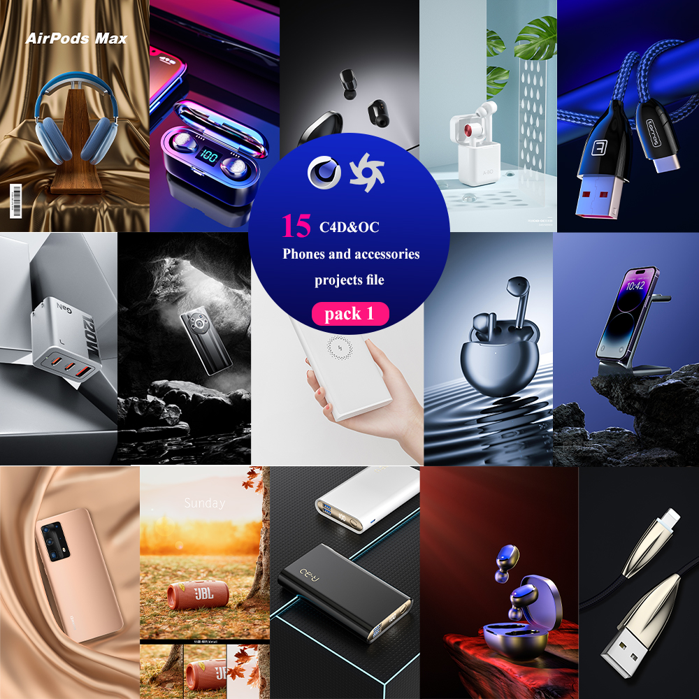 c4d and octane project file download