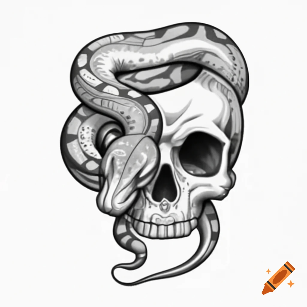 python wrapped in a skull design - Payhip