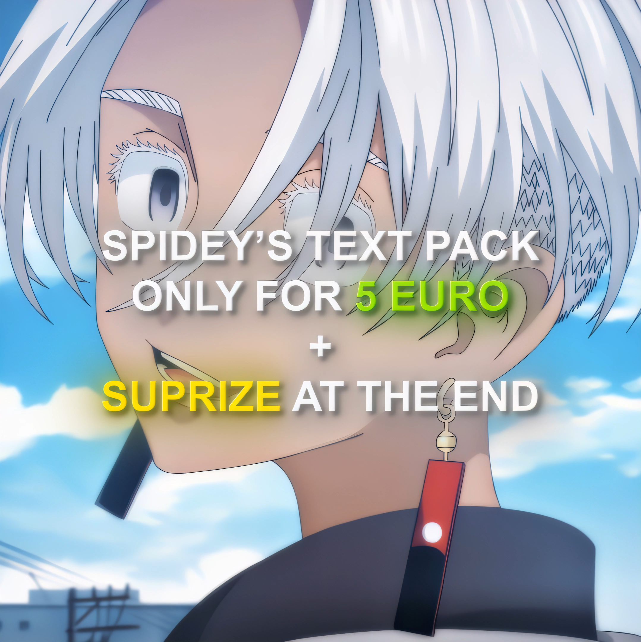SPIDEY TEXT PACK (UPDATED) - Payhip