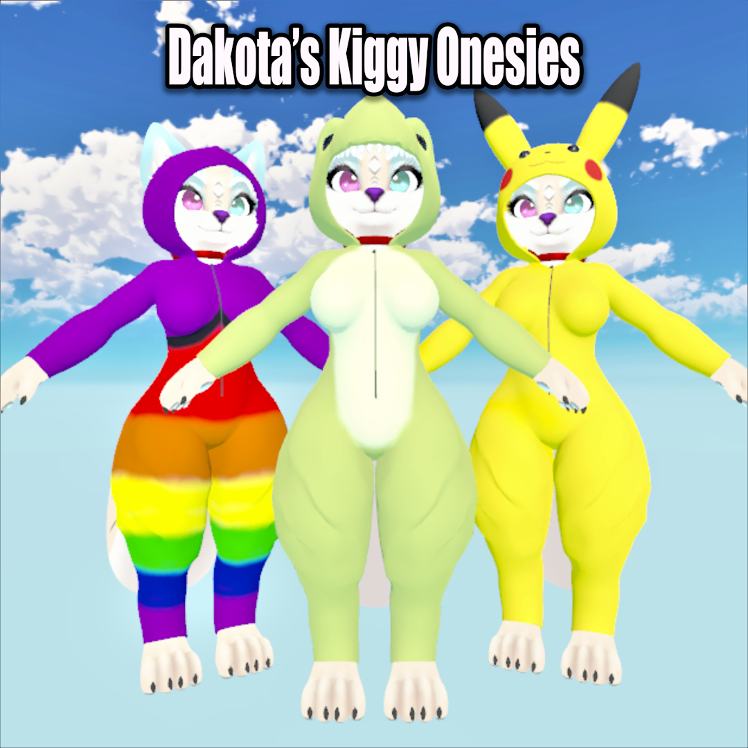 Kiggy Onesie Vrchat Outfit (Female & Male)