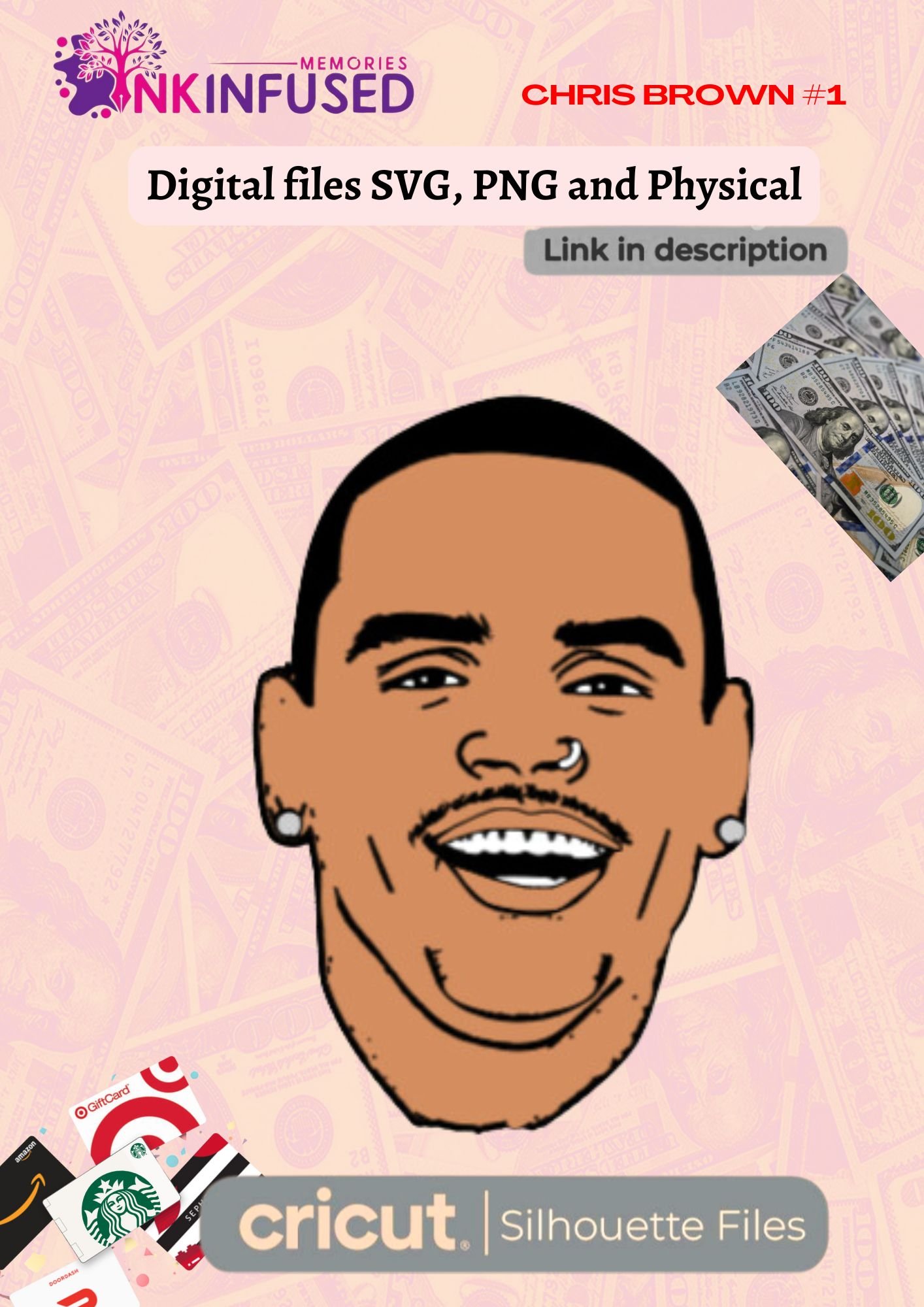 CHRIS BROWN GC #1 ( DIGITLAL FILE ) - Payhip