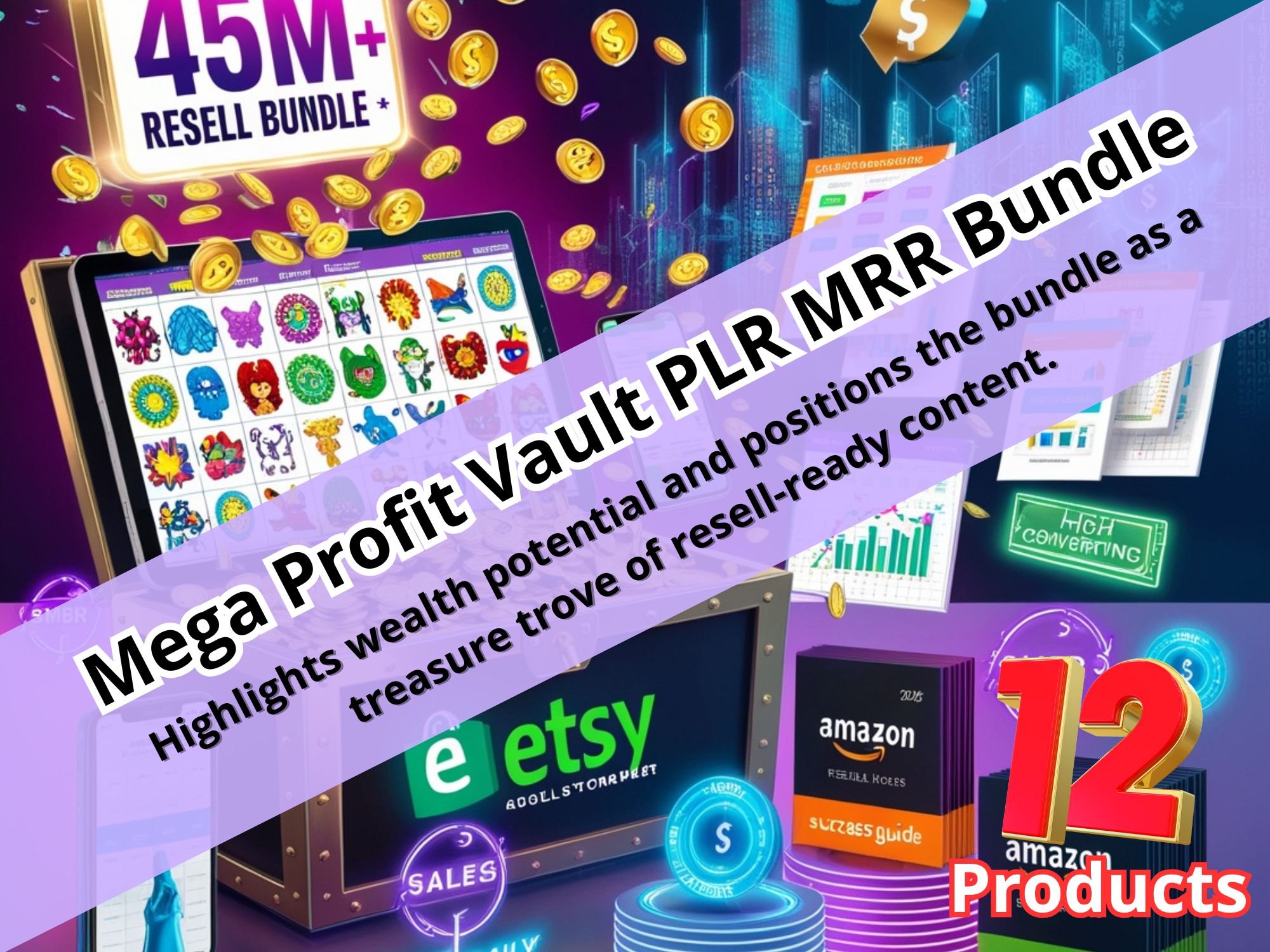 Mega Profit Vault PLR MRR Bundle - Payhip