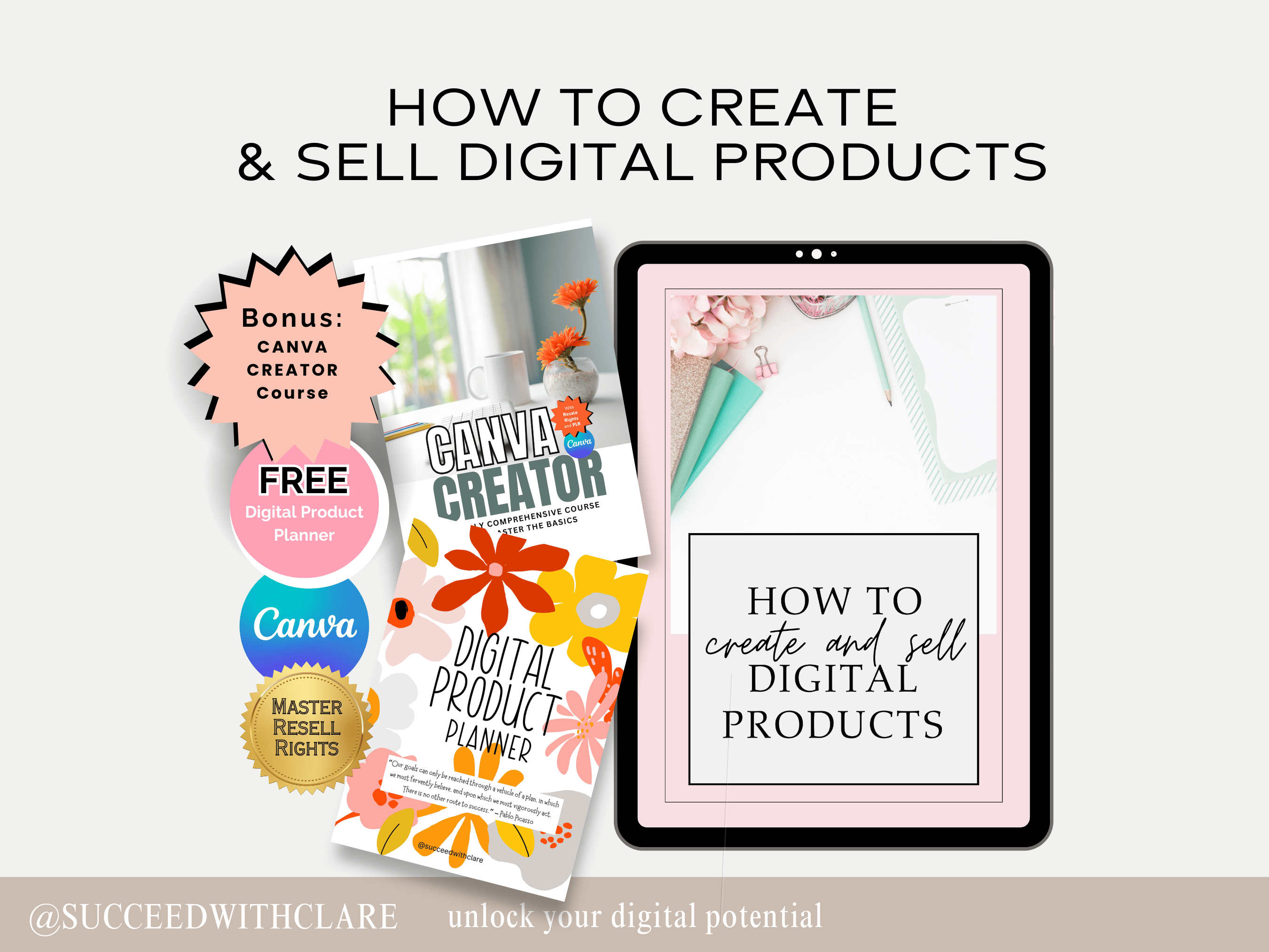 How To Create and Sell Digital Products Guide with Master Resell Rights ...