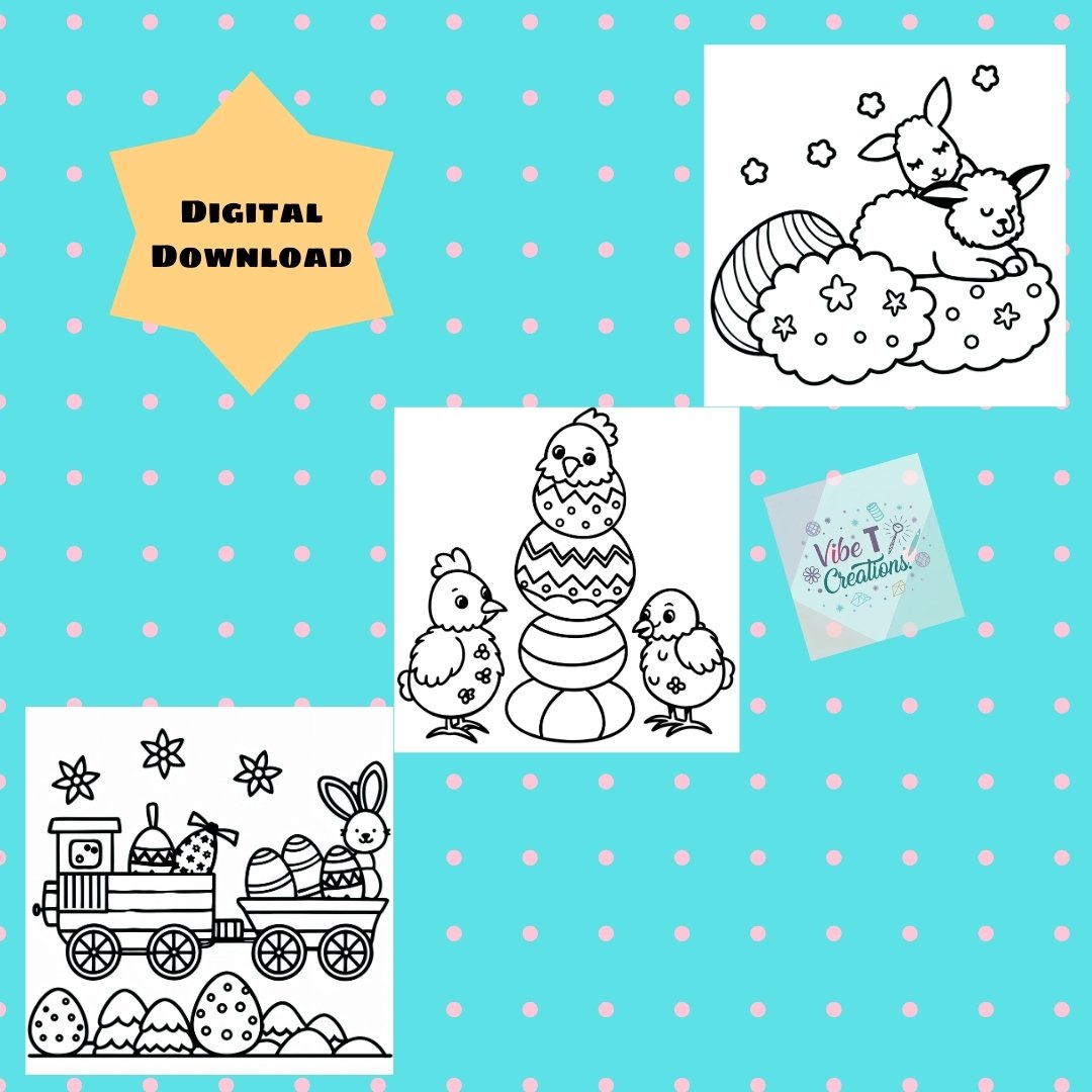 easter coloring pages for all. coco wyo bold and easy coloring