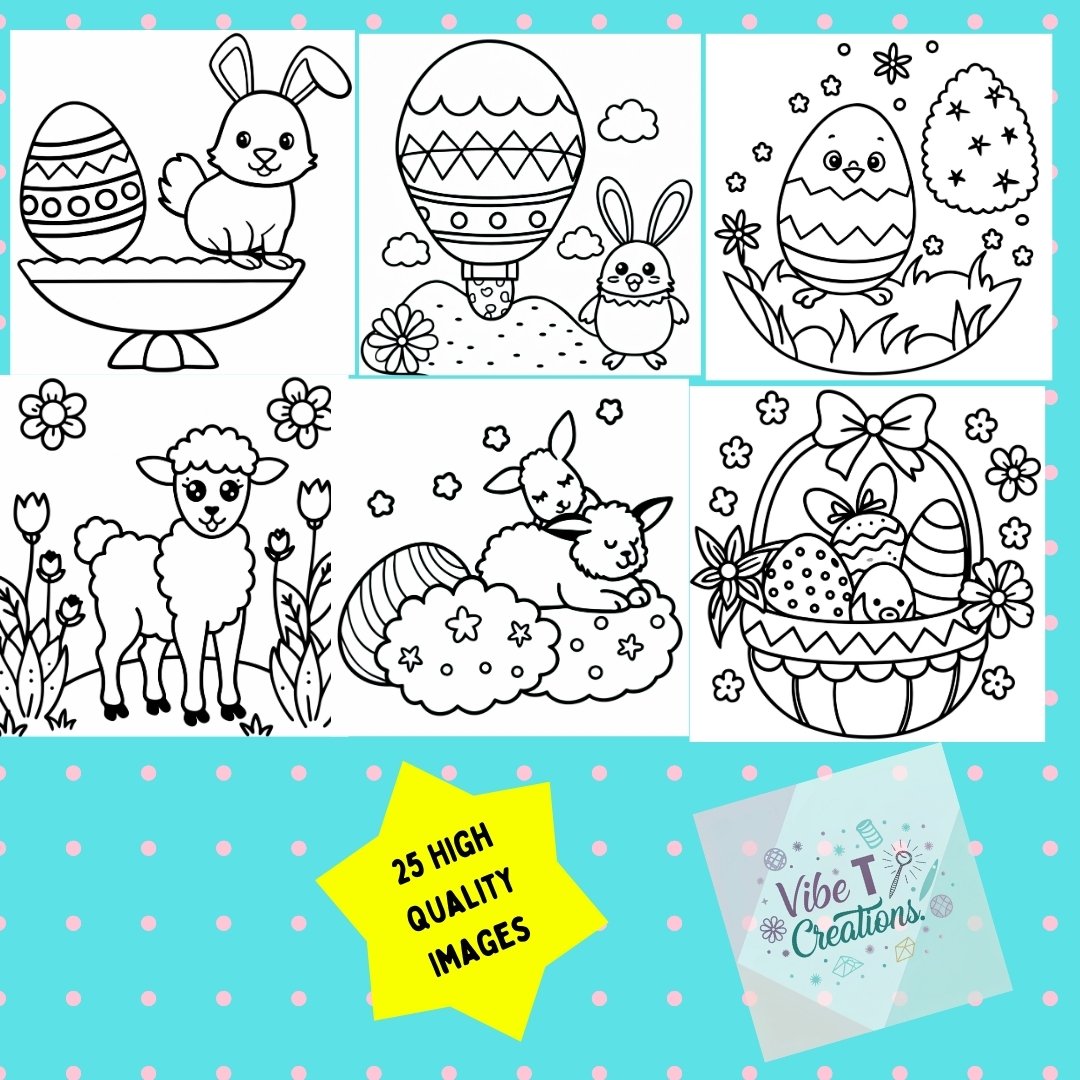 easter coloring pages for all. coco wyo bold and easy coloring