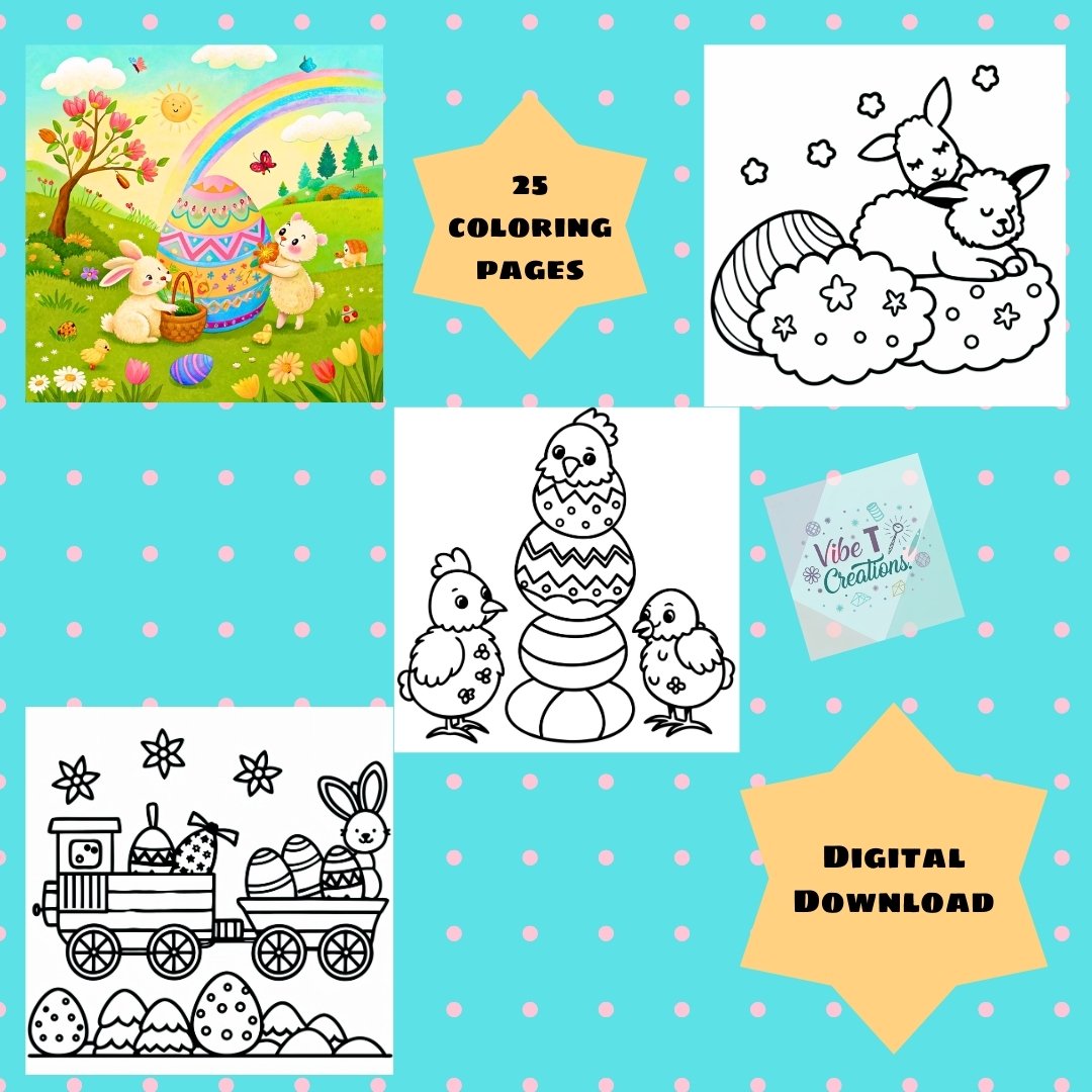 easter coloring pages for all. coco wyo bold and easy coloring
