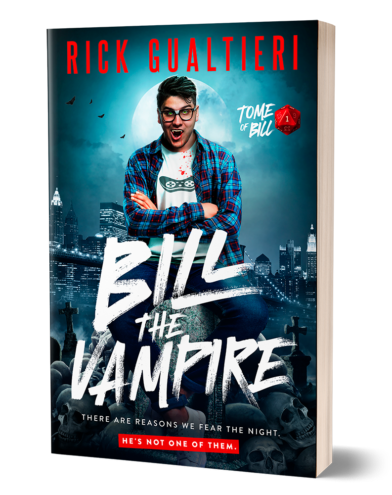 Horror Comedy Books by Rick Gualtieri Tome of Bill