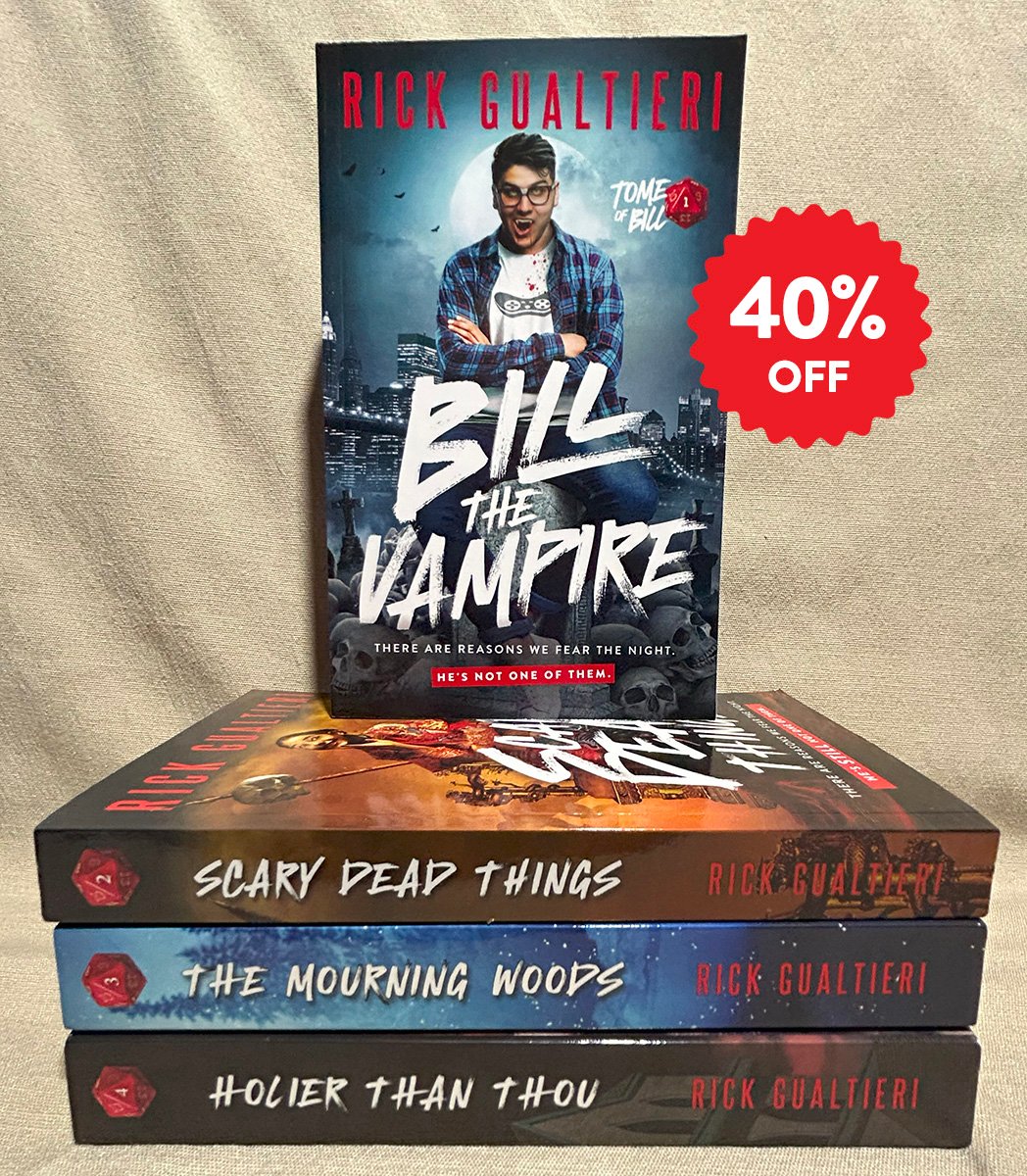 Horror Comedy Books by Rick Gualtieri Book Bundles