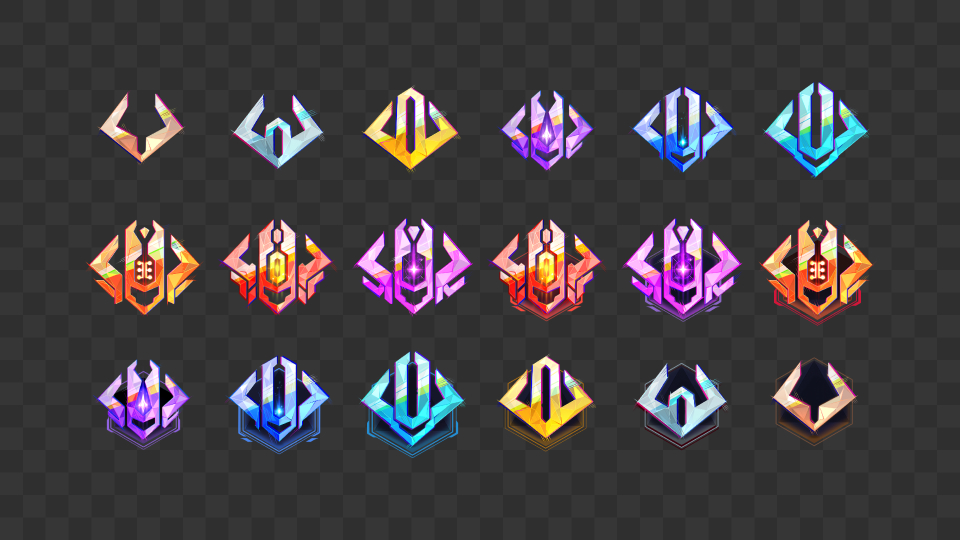 Marvel Rials Desktop Icon Marvel Rivals Ranked Icons (PNG)