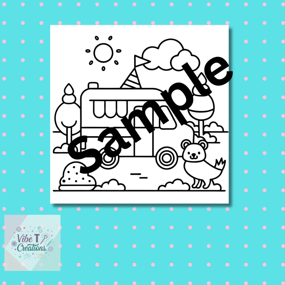 Cozy Times: Cute Animal Characters in Cozy Hygge Moments Coloring Book For All Ages| 40 Digital Coloring Pages (Printable, PDF Download)