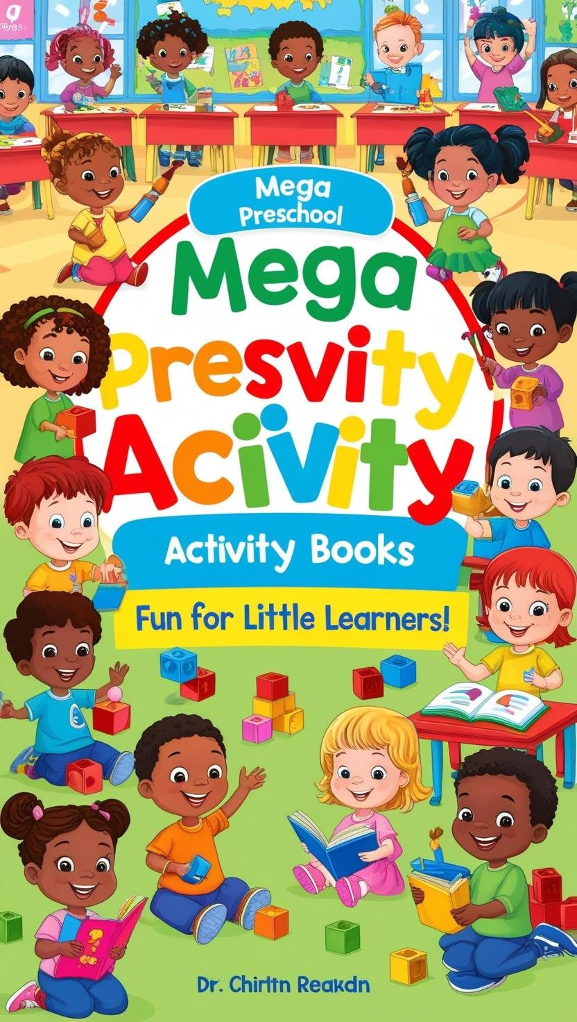 Mega Preschool Activity Books – Fun and educational activity book for kids featuring color worksheets, monster alphabet coloring pages, bilingual numbers (English & Spanish), and barnyard-themed bilingual learning. Perfect for preschoolers to develop early learning skills through coloring and interactive exercises." This alt text includes relevant keywords like "preschool activity book," "coloring pages," "bilingual learning," and "early learning skills" to help improve SEO visibility. Let me know if you’d like any adjustments! 🚀