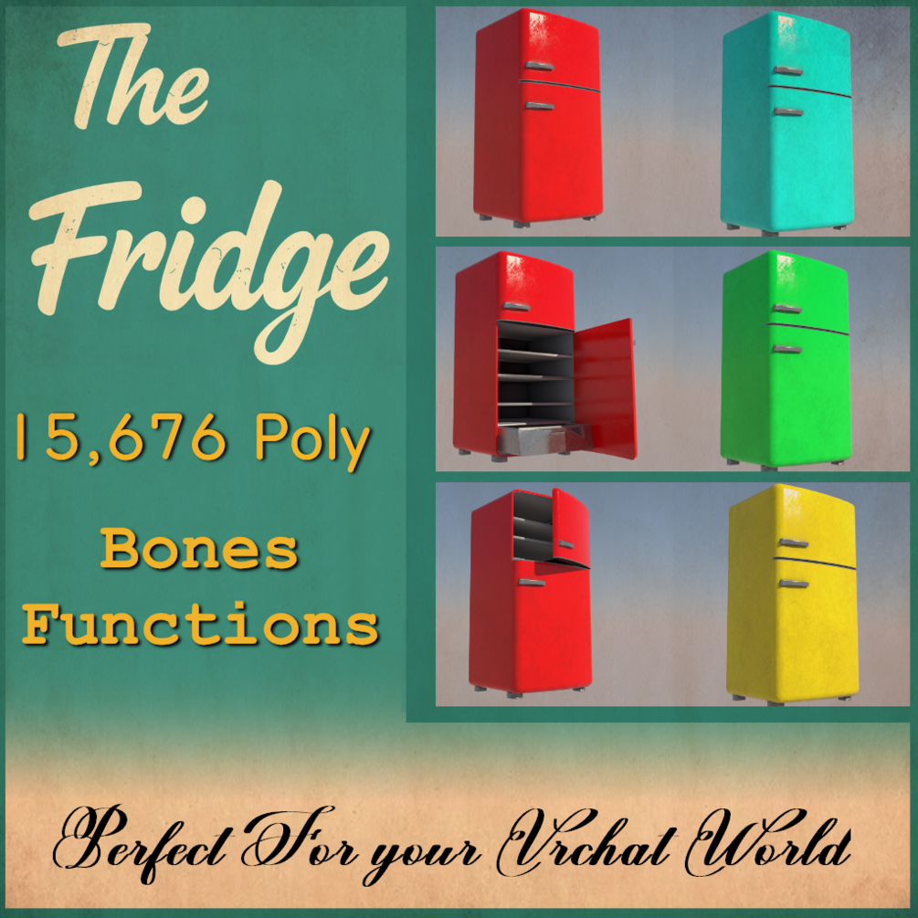 3D The Fridge Vrchat