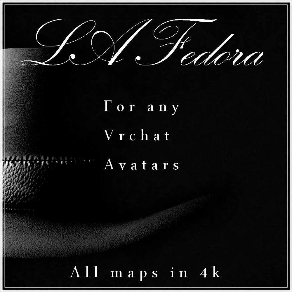 3D Lá Fedora Vrchat