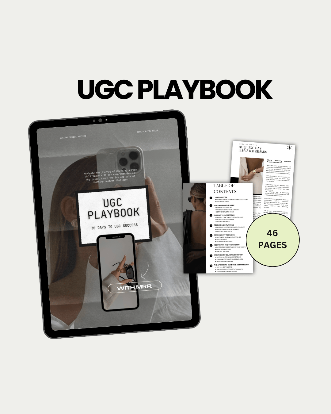 "How to become a UGC creator"  "UGC creator guide"  "UGC content creation tips"  "Paid UGC creator"  "UGC portfolio building"  "UGC pitching strategies"  "UGC success stories"  "UGC Playbook for beginners"  Long-Tail Keywords:  "How to start a UGC business"  "Best UGC tips for beginners"  "How to pitch brands as a UGC creator"  "UGC content creation for brands"  "How to get paid for UGC content"  "UGC Playbook with PLR rights"